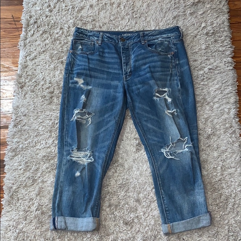 American eagle jeans slightly worn